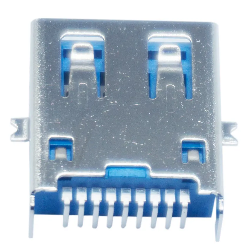 3.0 A Type Female Sinking 2.0mm SMT USB Connector