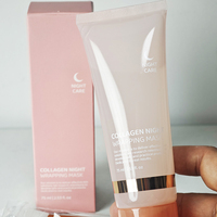 Masque Facial de Nuit Déchirant Hydratant et Nourrissant Profond Anti-Rides de Haute Qualité 75 ml, Fabrication OEM sous Marque Privée, pour Soin du Visage Femme