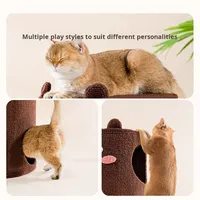 Tour d'escalade pour chat, nid, griffoir pour chat, tout-en-un, baril en sisal, multifonction, grande tour, poteau à gratter, escalade