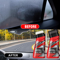 Kit Antivaho y Repelente de Lluvia Astree, Cepillo para Vidrios, Esponja Hidrofóbica Aplicadora, Espejo Retrovisor, Visión Clara