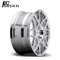FcForged Nouveaux Designs Personnalisé 18 19 20 21 22 24 26 28 Pouces 5x114.3 6x139.7 5x120 Jantes Flottantes Spinner Jantes En Alliage Forgé