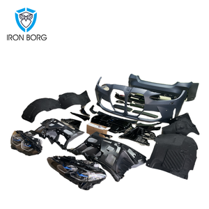 Per <span class=keywords><strong>BMW</strong></span> <span class=keywords><strong>serie</strong></span> 3 F30 berlina <span class=keywords><strong>4</strong></span> <span class=keywords><strong>serie</strong></span> <span class=keywords><strong>F32</strong></span> F33 F36 aggiornamento coupé convertito in nuovo <span class=keywords><strong>BMW</strong></span> M3 G80 M4 G82 Kit carrozzeria fari paraurti - Product Image 2