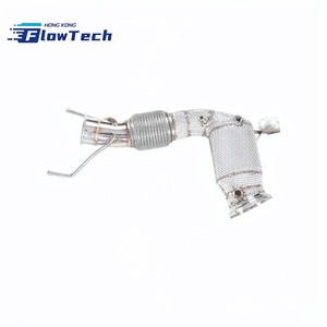ท่อดาวน์ไปป์เพิ่มประสิทธิภาพสำหรับ MINI COOPER S F56 B48 2.0T 304 SS ระบบไอเสียไหลสูงแบบ Bolt-on สำหรับรถแข่ง มาตรฐานยูโร 5 200 เซลล์ - Product Image 6