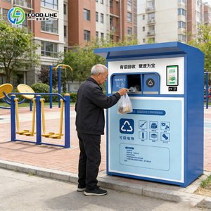 Máquina Expendedora Inversa Comunitaria, Diseño Compacto, Fácil Operación, <span class=keywords><strong>Intercambio</strong></span> de Puntos para los Residentes, Enfoque en Protección Ambiental - Product Image 5