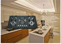 Appareils de cuisson comptoir intégré 5 brûleurs cuisinière 4 gaz 1 simple cuisinière électrique à induction infrarouge en céramique