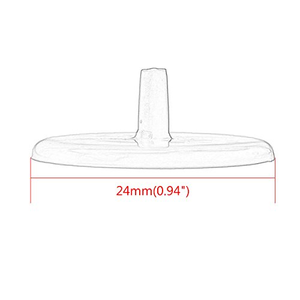 ซีลยางซิลิโคนเกรดอาหารรูปทรงร่ม ซีลวาล์วรูปทรงร่ม - Product Image 2