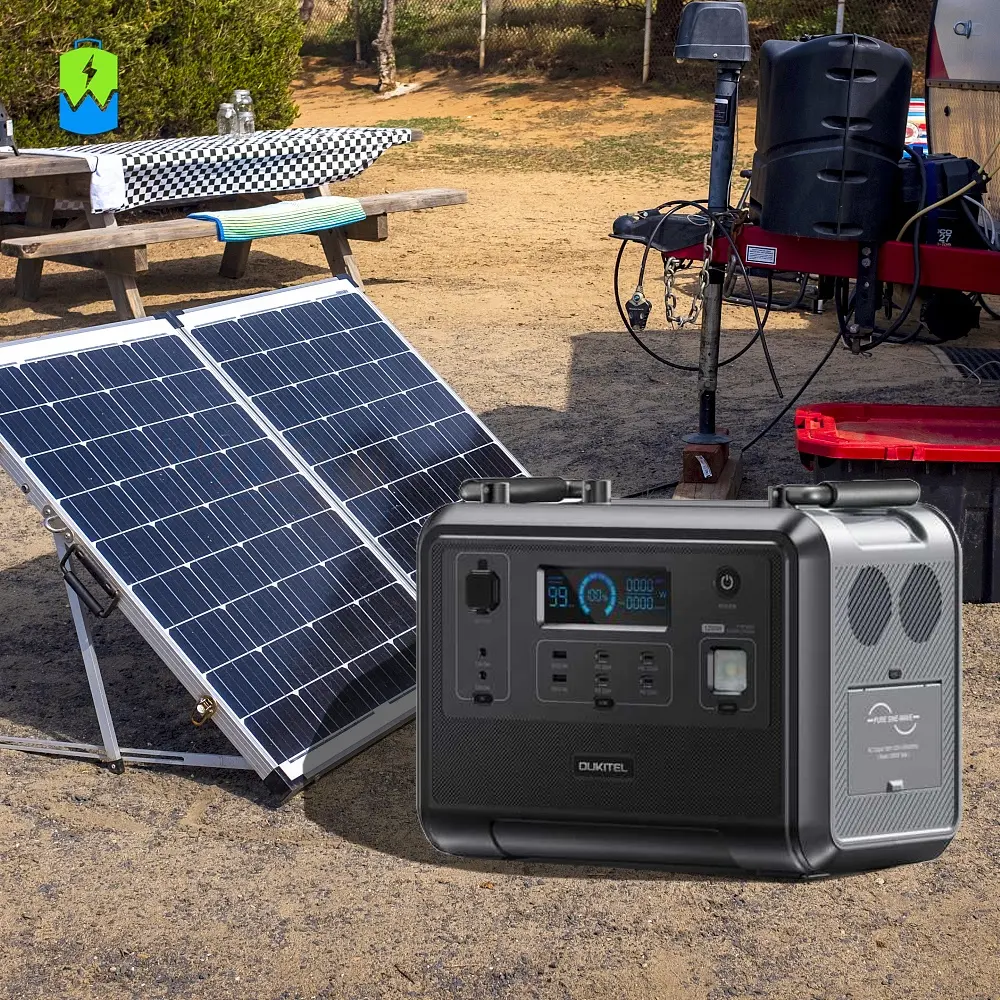 48v सौर बैटरी चार्जर सौर प्रणाली पोर्टेबल पावर स्टेशन के साथ सौर पैनलों 1000w कीमत 1200w 2000w