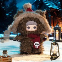 100% Asli MayMei Winter Weird Vinyl Plush Keychain Series Blind Box, Kotak Lengkap, Figur Koleksi, Mainan Trendi