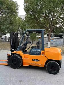 Venta caliente Toyota 50 Carretilla elevadora de segunda mano Diesel Buen estado Mejor servicio Usado Toyota 50 Carretilla elevadora Mini Tractor 5ton - Product Image 6