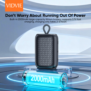 VIDVIE Loa di động ngoài trời Hifi 10W Loa âm trầm lớn âm thanh nổi hai kênh hộp âm thanh <span class=keywords><strong>mini</strong></span> Loa chống nước tiệc tùng BT không dây TWS - Product Image 6