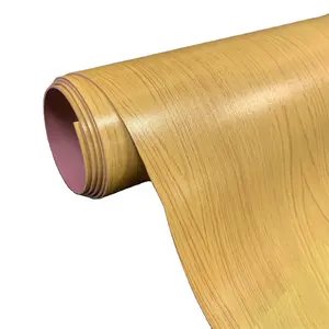 Yırtılmaya dayanıklı pembe renk destek ucuz muşamba zemin halısı PVC vinil döşeme ruloları