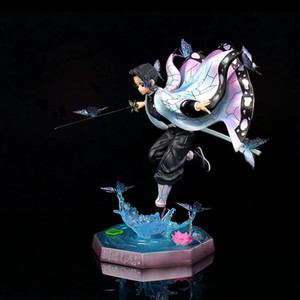 Figurines d'action d'anime japonais <span class=keywords><strong>Kochou</strong></span> <span class=keywords><strong>Shinobu</strong></span> Kamado Nezuko, modèle de décoration, poupée, cadeau, jouets pour enfants, artisanat en plastique - Product Image 2