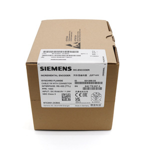 ตัวเข้ารหัสแบบเพิ่มค่าค่าทีละหนึ่ง Siemens รุ่น 6FX2001-2CB02 พร้อมหน้าแปลน Synchro ช่องต่อ Rs 422 Ttl ผลิตในเยอรมนี - Product Image 2