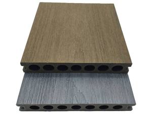 Hiện đại Hollow WPC <span class=keywords><strong>decking</strong></span> gỗ không thấm nước WPC <span class=keywords><strong>decking</strong></span> với gỗ-nhựa vật liệu composite - Product Image 5