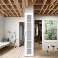 Bibliothèque de porte en verre en acier durable Offre Spéciale 4 armoire de rangement réglable pour bureau à domicile utilitaire scolaire