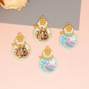 Botella de poción Animal marino Medusas Pulpo Cangrejo Esmalte Océano <span class=keywords><strong>Mar</strong></span> Encantos para <span class=keywords><strong>la</strong></span> fabricación de joyas - Product Image 4