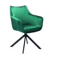 Chaise de salle à manger scandinave, chaise de salle à manger pivotante moderne, chaise de salle à manger pivotante nordique, chaise de salle à manger moderne d'intérieur