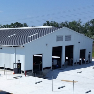 Chất lượng cao ánh sáng nặng Kết Cấu Thép hội thảo prefab khung kim loại cho khoảng lớn tăng cao thiết kế cho kho lớn - Product Image 5