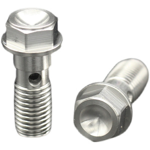 Vis de boulon Banjo de moto M10x1.0x19 pour maître-<span class=keywords><strong>cylindre</strong></span> de ligne de tuyau de frein <span class=keywords><strong>Brembo</strong></span> pour KTM Ducati Triumph - Product Image 3
