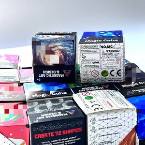 Imanes Promocionales Populares con Forma de Tierra, Cubo Mágico Infinito 3D Geométrico, Juguete Magnético para Niños, Niñas y Adultos - Product Image 2