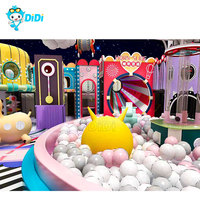 2024 nouvelle conception enfants aire de jeux douce équipement de terrain de jeu intérieur équipement de parc d'attractions pour enfants petite aire de jeux intérieure à vendre