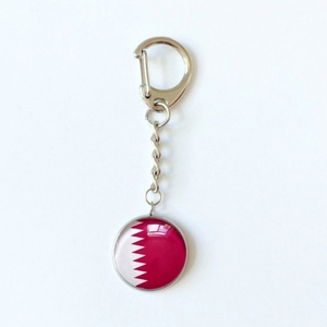 Puerto Rico Flag Crystal <strong>Keychain</strong> with Buckle World Flag Keyring Custom Car Key Pendant Backpack Decor Souvenir Gift Wholesale - Product Image 2