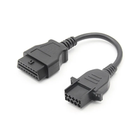 Cable de 8 pines utilizado para la herramienta de diagnóstico VOCOM 2, cable adaptador VOCOM 1 VOCOM II (88894000), cable de diagnóstico 88890300.