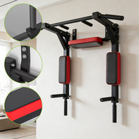 Barra Horizontal Multifuncional para Montar en la Pared, Equipo de Entrenamiento de Barra Horizontal y Paralela para el Hogar