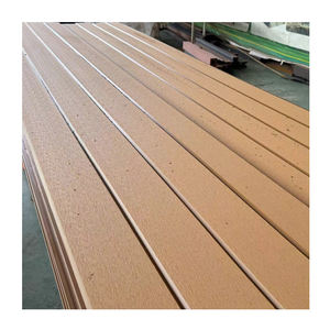 Design moderno <span class=keywords><strong>WPC</strong></span> pannelli decorativi esterni rivestimento della parete di legno soffitti esterni pannelli in plastica - Product Image 1