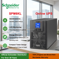 SPM6KL 6kVA Onduleur monophasé en tour prenant en charge une batterie externe, alimentation sans interruption pour les systèmes informatiques et les dispositifs de surveillance