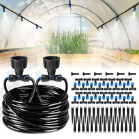 Kit d'atomisation automatique à branchement rapide F148 pour jardinage, serre, aménagement floral, système de refroidissement basse pression, kit d'irrigation