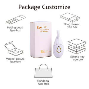 Masajeador de ojos eléctrico recargable para mujer, antiarrugas y ojeras, producto de belleza para el cuidado de la piel - Product Image 4