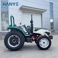 Tracteur de jardin agricole certifié CE/COC 90HP 100HP 120HP avec chargeur frontal et pelleteuse/excavatrice pour Offre Spéciale