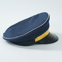 Casquette de service tactique brodée pour capitaine, casquette à visière, design personnalisable, casquette à visière