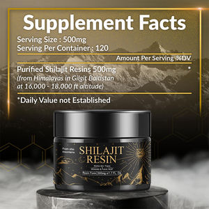 Suplemento dietético de pasta de resina Shilajit negra del Himalaya pura 100% con suplemento mineral de ácido fúlvico 80% para adultos - Product Image 3