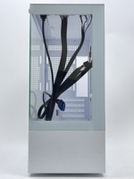 OEM ODE High Quality Black White Glass ATX Tower Gaming Computer Cases Mid Tower Gaming Casing for Desktop PC Server Stock