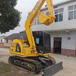 Maquinaria agrícola usada Mini excavadora PC55 Shanghai a la venta/usada para excavadora PC70 0,23 M cubo 36KW potencia totalmente hidráulica - Product Image 6