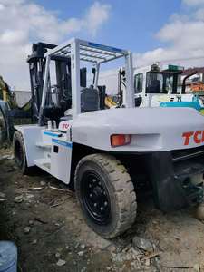 Tackle Heavy Loads with Confidence Used TCM 10-Ton Diesel Forklift Original <b>Engine</b> for Manufacturing and Distribution Facilities - Product Image 2