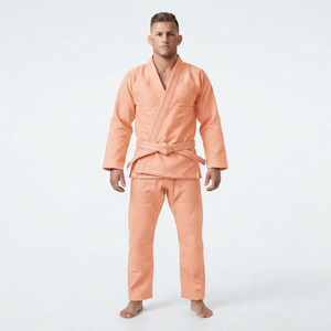 Ensemble de vêtements d'entraînement sportif pour hommes personnalisés, veste et pantalon à manches longues pour arts martiaux - Product Image 1