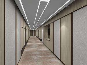 Tapis d'hôtel de luxe 5 étoiles mur à mur avec motif imprimé abstrait modèle personnalisé chambre d'hôtel couloir anti-dérapant fabriqué à la machine - Product Image 2