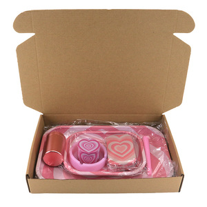 Dropshipping Shopify : Ensemble de 7 pipes à fumer à motif cœur, kit cadeau créatif pour le tabac avec accessoires - Product Image 5