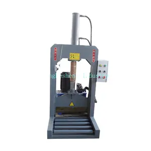 Single-knife hydraulic rubber Cutting Machine/Hydraulic guillotine for rubber processing rubber bale cutters