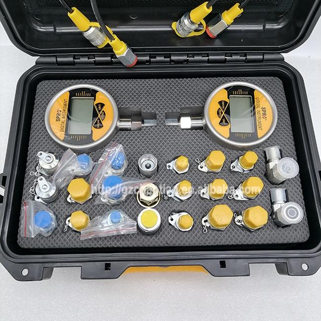 Digital Hydraulic Gauge Excavator Hydraulic Test Gauge Hydraulic Test