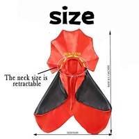 Costumes d'Halloween pour chats et chiens, costume de vampire, cape réutilisable en polyester, robe de fête, tenue pour chiens et chats, accessoires de cosplay pour les fêtes