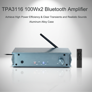 Amplificateur intégré samtronic 2.1 canaux avec <span class=keywords><strong>DAC</strong></span>, <span class=keywords><strong>ampli</strong></span> de puissance stéréo audio domestique avec puces TPA3116 <span class=keywords><strong>pour</strong></span> haut-parleurs passifs <span class=keywords><strong>HiFi</strong></span> - Product Image 4