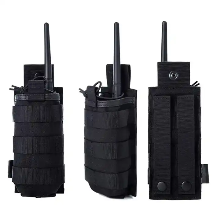 Universal Holster Carry Bag Two Way Radio Case Tactical Molle