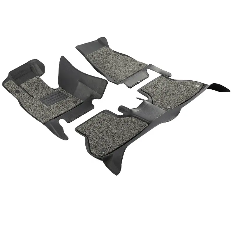 Car accessories Luxury Double layer with coil mat. Leather customize.factory wholesale. 7D car mats for CADILLAC ESCALADE