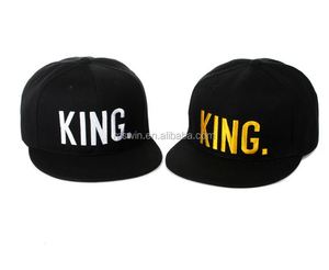 Casquette Snapback Personnalisée Broderie Reine et Roi, Prix Usine, Tendance, Réglable, Faible MOQ, Vente en Gros - Product Image 2
