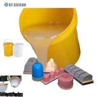 Tête d'impression d'écran de tampon de Silicone RTV2 souple caoutchouc de Silicone faisant la matière première en caoutchouc de Silicone liquide