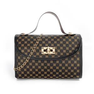 حقيبة يد نسائية مقاومة للماء بكتف واحد متقاطعة مع الجسم جديدة بسيطة مطبوعة بتصميم سلسلة تطريز بسحاب مربع صغير - Product Image 5